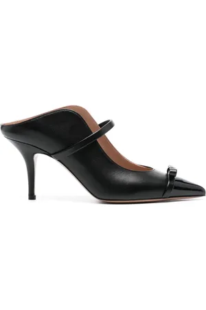 MALONE SOULIERS Mules Blanca con tacón de 70mm