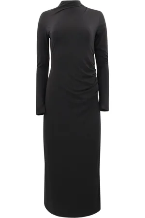 Vince Vestido midi con diseño acampanado