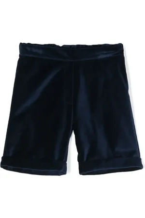SIOLA Shorts de terciopelo