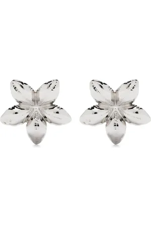 Marni Aretes con forma floral