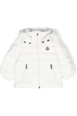 Moncler Chamarra capitonada con aplique del logo