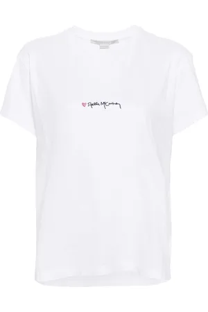 Stella McCartney Playera con logo bordado