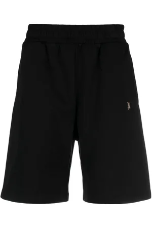 Palm Angels Shorts deportivos con placa de monograma
