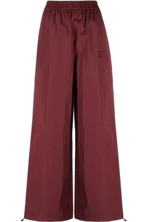 ROTATE Pantalones palazzo con pretina elástica