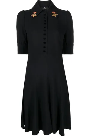 Etro Vestido midi con diseño bordado