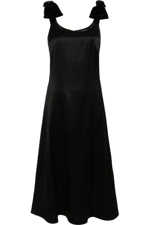 Chloé Vestido midi con detalle de moño
