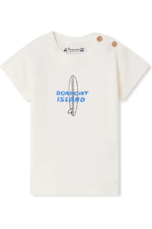 BONPOINT Playera con logo estampado