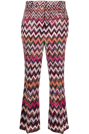 Missoni Pantalones con diseño zigzag