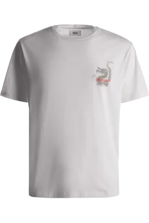 Bally Playera con dragón estampado