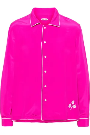 BODE Camisa de seda Shadow Jasmine