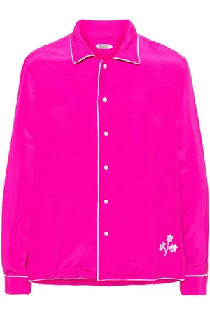 BODE Camisa de seda Shadow Jasmine