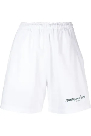 Sporty & Rich Shorts deportivos con logo estampado