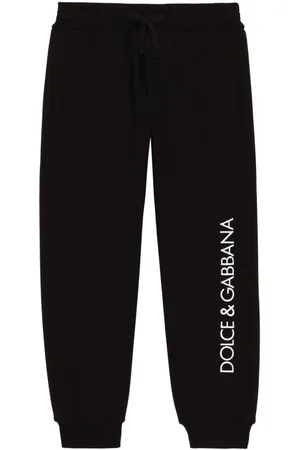 Dolce & Gabbana Pants con logo bordado