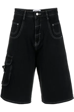 Moschino Shorts con costuras en contraste