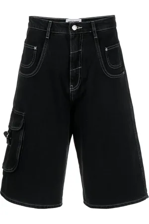 Moschino Shorts con costuras en contraste