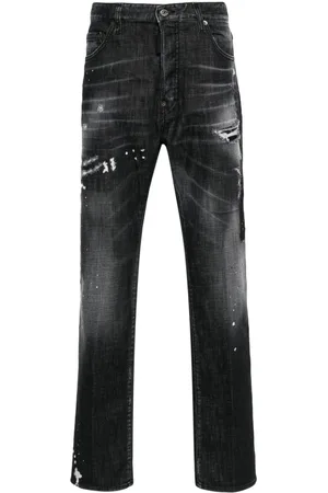 Dsquared2 Jeans rectos con efecto envejecido