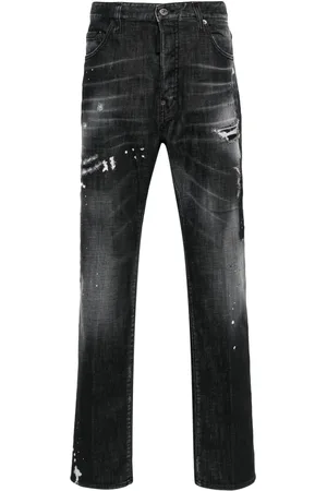 Dsquared2 Jeans rectos con efecto envejecido