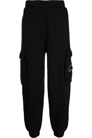 Izzue Pantalones rectos con diseño cargo