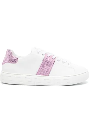 VERSACE Tenis Crystal Greca