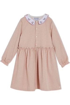 Tartine Et Chocolat Vestido con cuadros estampados