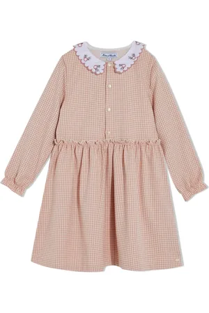 Tartine Et Chocolat Vestido con cuadros estampados