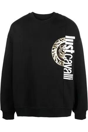 Roberto Cavalli Sudadera con logo estampado