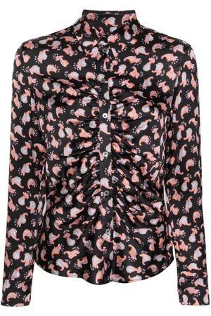 Paul Smith Camisa fruncida con monograma