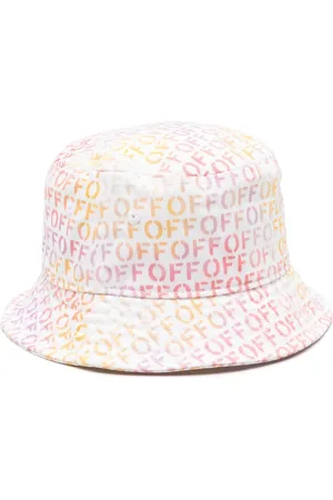 OFF-WHITE Gorro de pescador con logo estampado