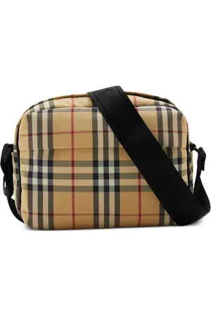 Burberry Mochila tipo mensajero con motivo Vintage Check