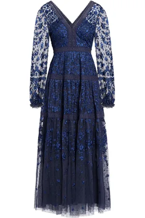 Needle & Thread Vestido largo Celestia