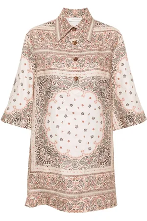ZIMMERMANN Vestido estilo túnica