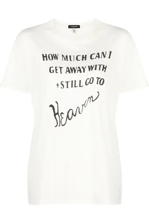 R13 Playera con texto estampado
