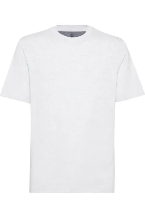 Brunello Cucinelli Playera con efecto melange