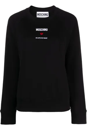 Moschino Sudadera con logo bordado