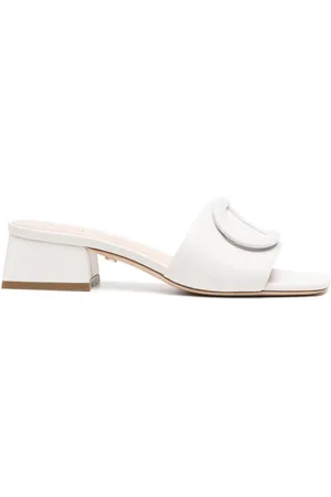 DEE OCLEPPO Mules Dizzy con tacón de 35mm