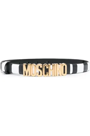 Moschino Cinturón con motivo de rayas