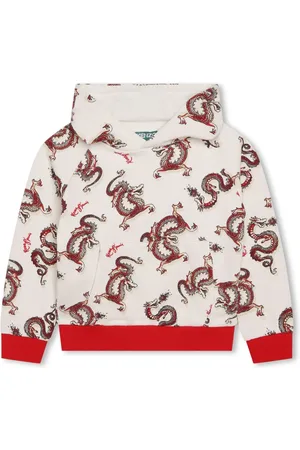 Kenzo Hoodie con estampado gráfico