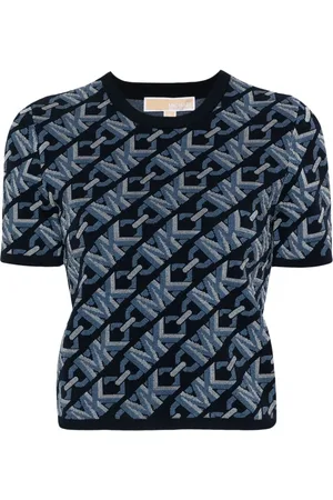 Michael Kors Top tejido con monograma en jacquard