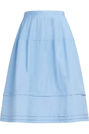 Marni Falda midi con diseño acampanado y pliegues