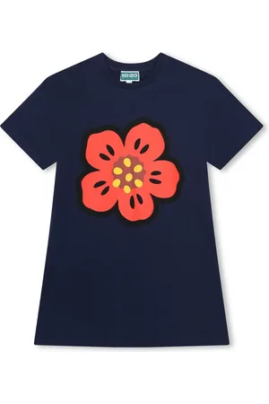 Kenzo Vestido con estampado Boke Flower