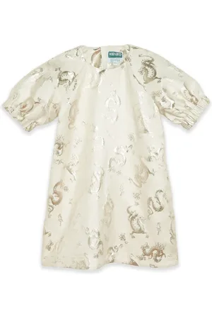Kenzo Vestido con motivo de dragón