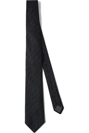 Brunello Cucinelli Corbata de seda con motivo en jacquard