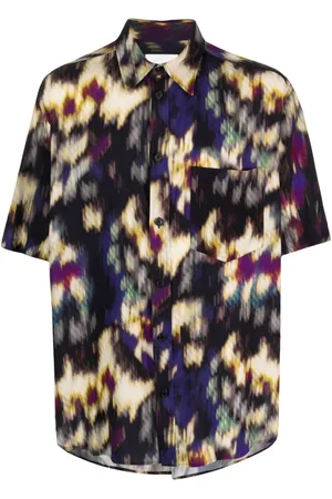 Isabel Marant Camisa Vabilio con estampado abstracto