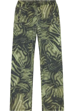 Diesel Pantalones rectos P-Gold-Zebra