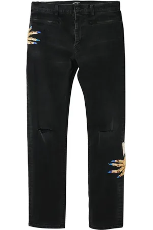 UNDERCOVER Jeans rectos con bordados