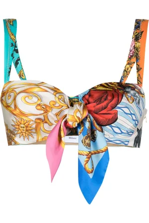 Moschino Bralette con varios estampados
