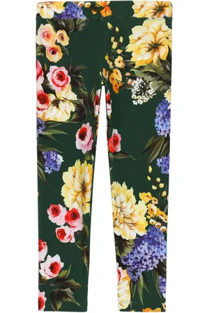Dolce & Gabbana Leggins slip-on con estampado floral
