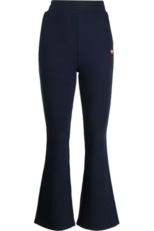 Chocoolate Pantalones acampanados con pretina elástica