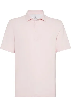 Brunello Cucinelli Playera tipo polo con botones