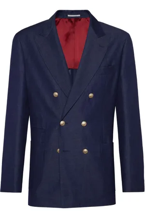 Brunello Cucinelli Blazer con doble botonadura